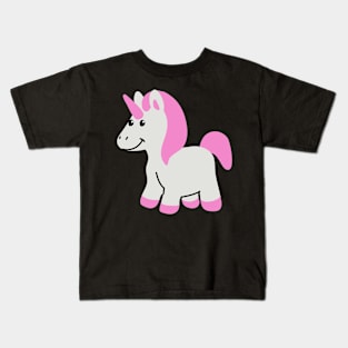 Small cute unicorn Kids T-Shirt